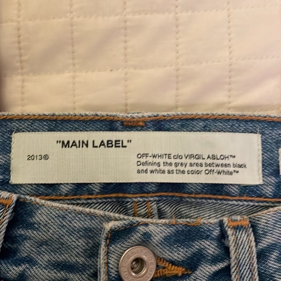 Off-White | Degrade | two-toned | Jeans | Washed blue and orange | size 28 - Picture 6 of 9